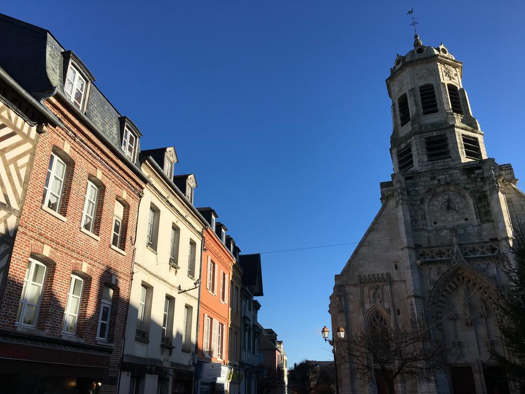 Côté Saint-Léonard - Honfleur Apartamento Quarto foto